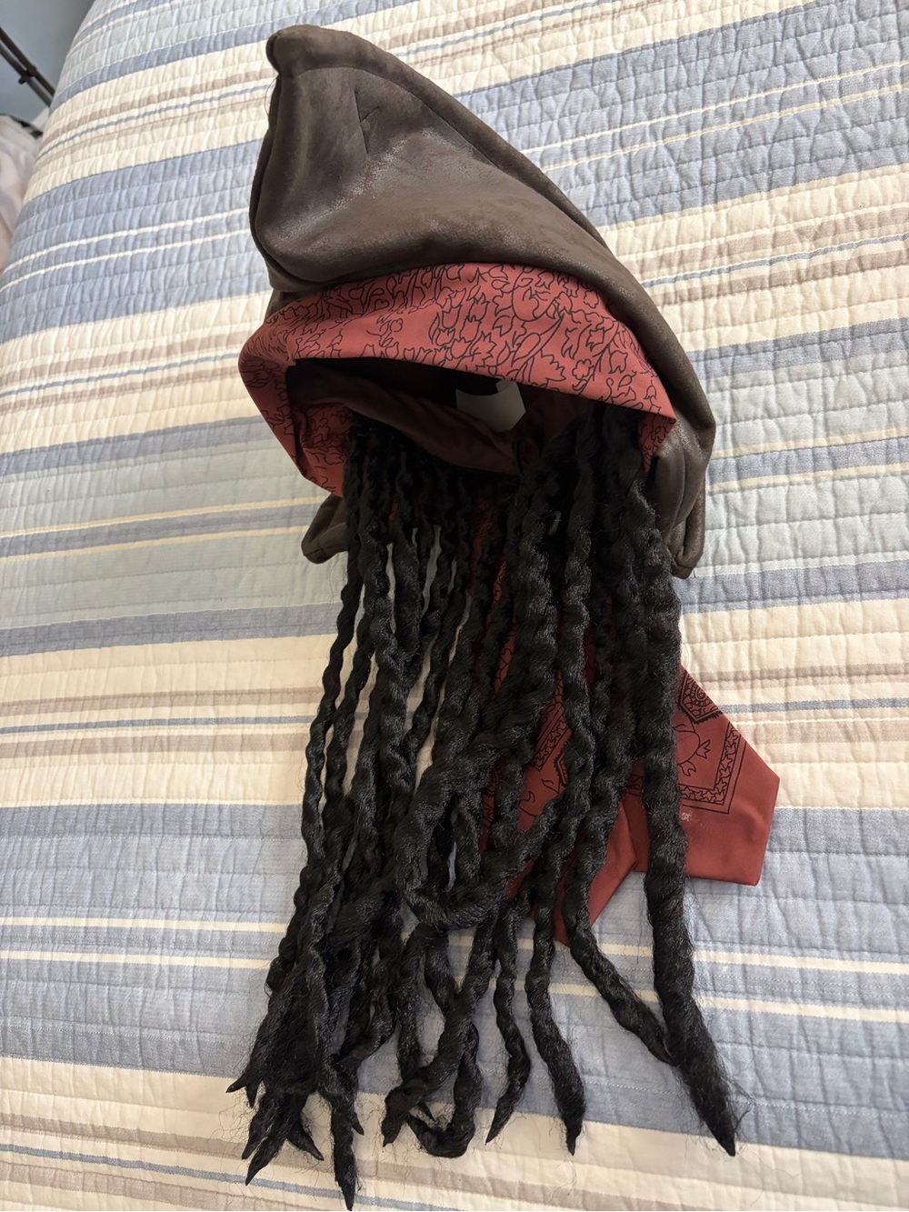 Disney Captain Jack Sparrow Wig - Johnny Depo